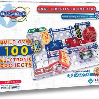 Circuite electronice pentru copii Elenco Snap Circuits Jr. Plus - 110 experimente