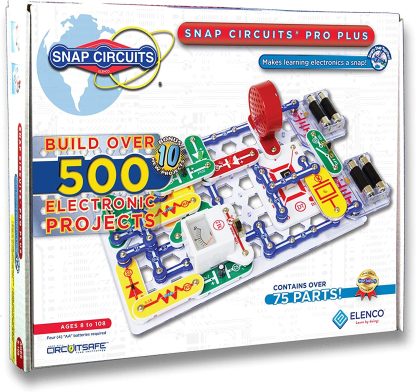 Circuite electronice pentru copii Elenco Snap Circuits Pro Plus- 510 experimente -