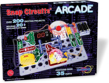 Circuite electronice pentru copii Elenco Snap Circuits Arcade -