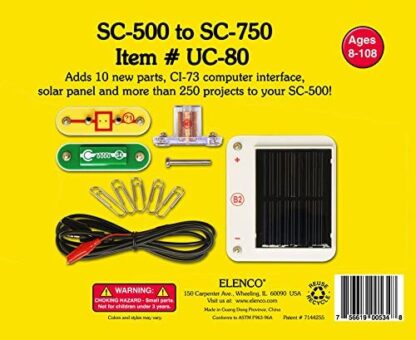 Set upgrade Snap Circuits-UC80 (SC500/SC510 to SC760) -