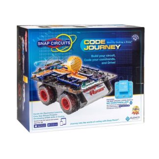 Set educational STEM pentru copii, Rover programabil Snap Circuits Code Journey