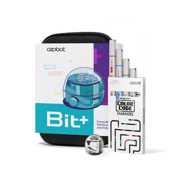 Ozobot Bit+ Entry Kit – Robot educațional STEM pentru programare | 5+ ani