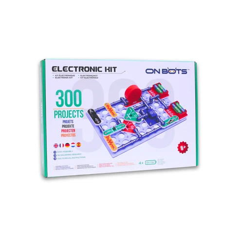 1_a4b81aad-a15b-41c2-abf6-18b4b918ba3d Set Științific On Bots 300 – Electronică pentru Copii | Jucărie Educațională STEM, Vârsta 8+